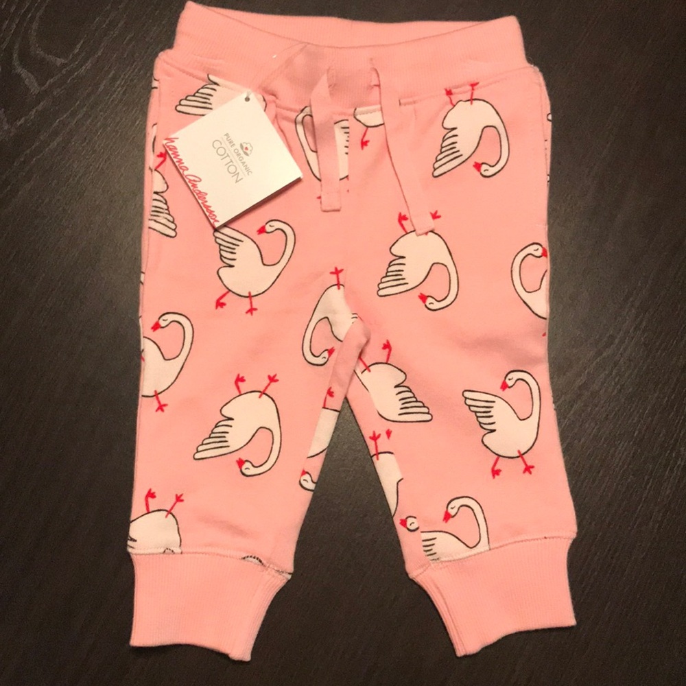 NWT Hanna Andersson organic sweatpants 12-18